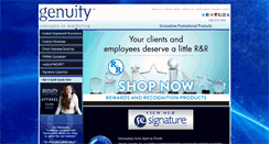 Desktop Screenshot of genuityconcepts.com